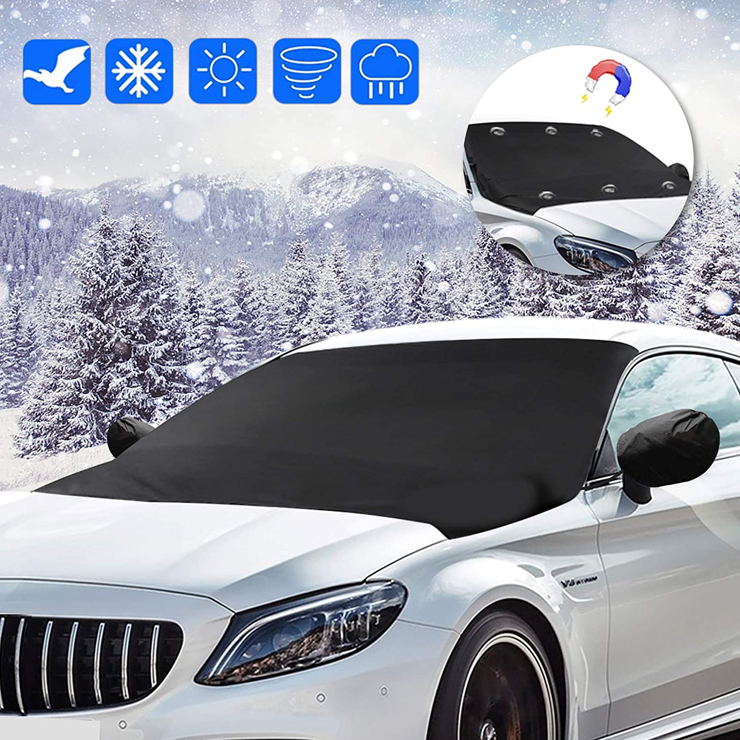 Für Windschutzscheibe Winter Auto Front Fenster Starke Magnet