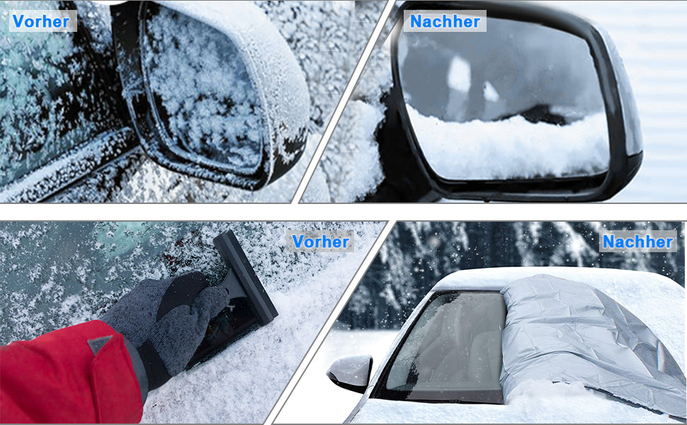 Exquisite Winter-Auto-Windschutzscheibenabdeckung Magnetische Auto