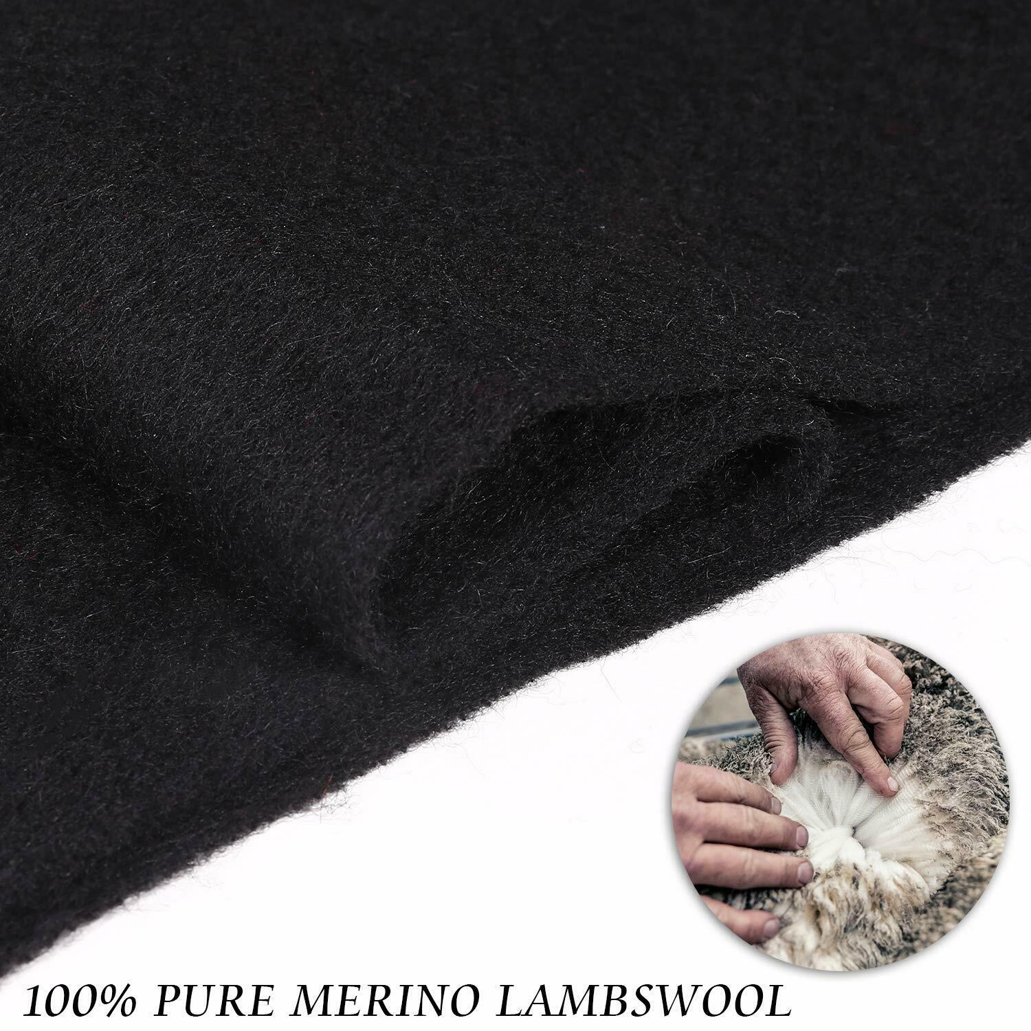 i+k Premium Schal Tuch 100% Wolle (Merino) Unisex 30x180cm in Geschenkbox A-2 - AbisZHandel