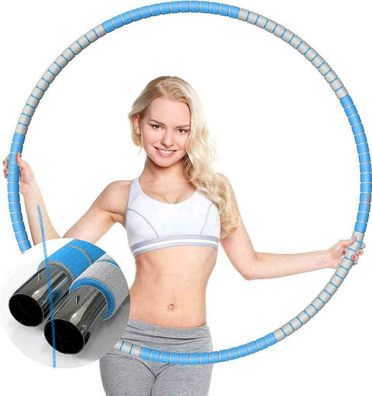 Kinbeta Hula Hoop Reifen Erwachsene Zur Gewichtsreduktion Massage Blau Fitness - AbisZHandel