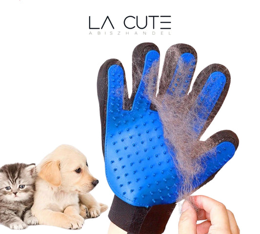 Fellpflegehandschuh für Katzen und Hunde