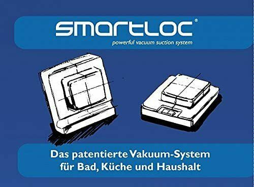 WC-Bürstenhalter für Bad ohne Bohren Vakuumsystem Hotel Toilettenbürste Smartloc - AbisZHandel